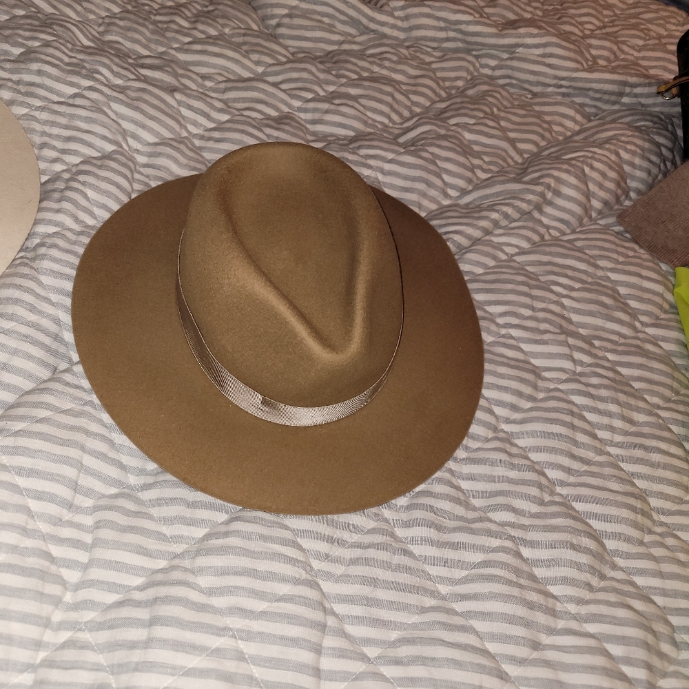 Rag & Bone Camel Fedora Hat Nwot